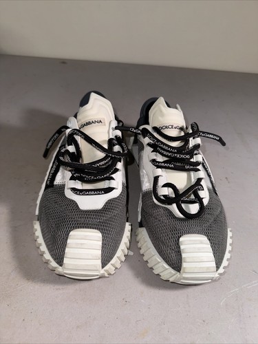 Dolce & Gabbana NS1 Gray White Men's Sneakers- Size 41 100