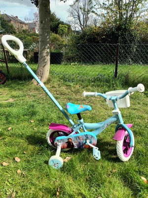 Disney Frozen 2 10" 2 in 1 Training Bike