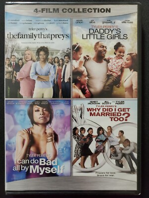 Tyler Perry DVD Family That Preys, Daddy's Little Girls, I Can Do Bad, Married