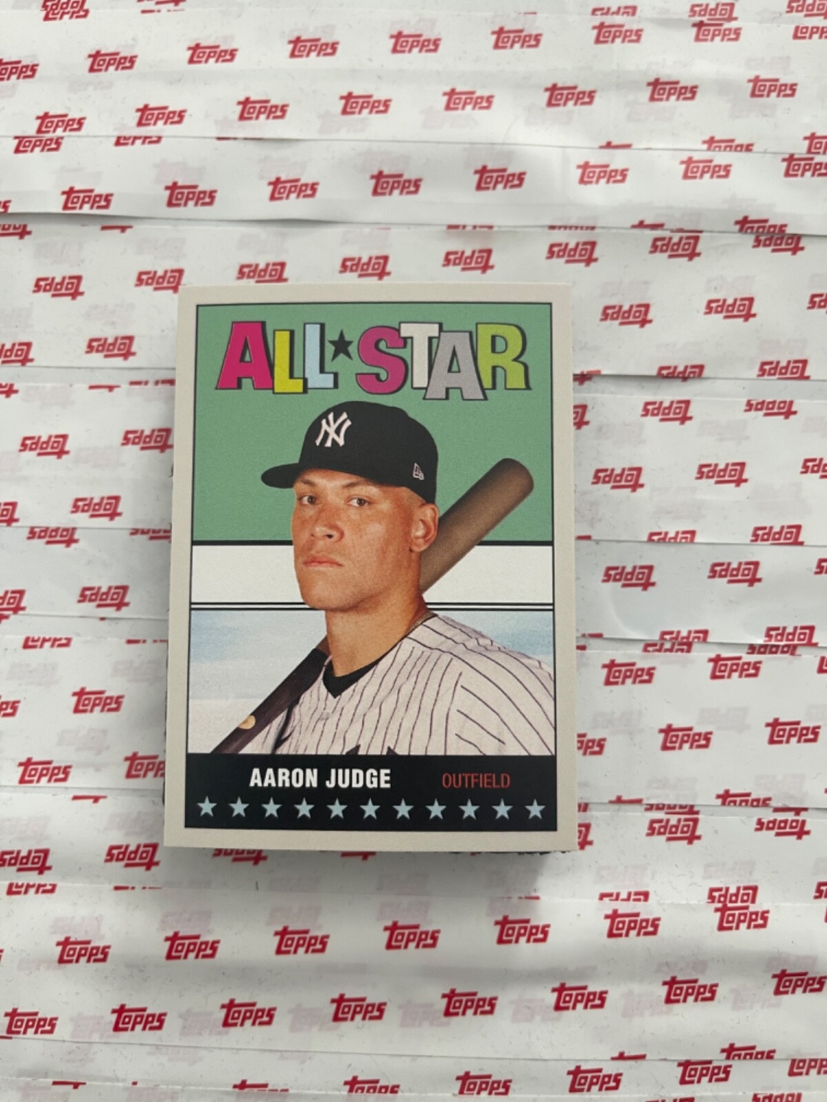 2022 AARON JUDGE TBT Throwback Thursday 1967-68 Topps Hockey