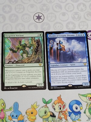 C2928 MAGIC MTG KAMIGAWA NEON DYNASTY FORGOTTEN ANCIENT MYOJIN CRYPTIC NM RARE