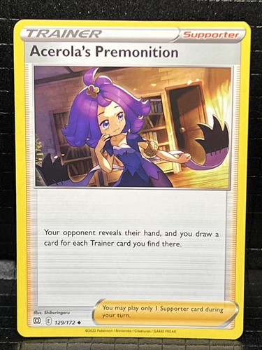 Acerola’s Premonition SR psa10 Premonition Of Acerola Sr Psa10 Pokemon Card | eBay
