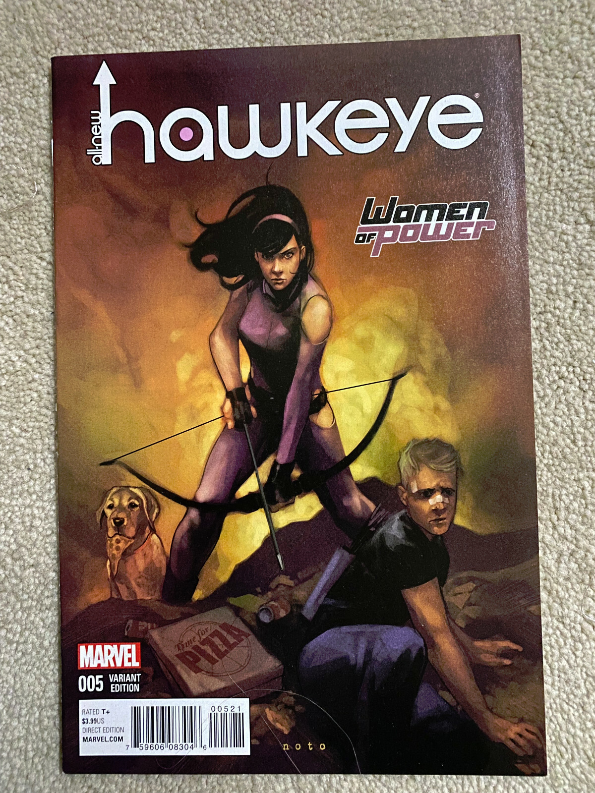 アメコミリーフ All-New Hawkeye #5 マンガバリアント