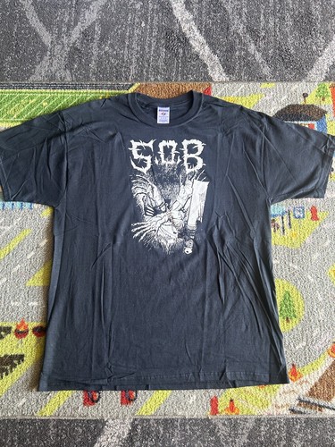 【HI FI FNK】Bard Open Shirt HI-STANDARD BAND PUNK ROCK JAPAN PROMO TOUR CONCERT T SHIRT