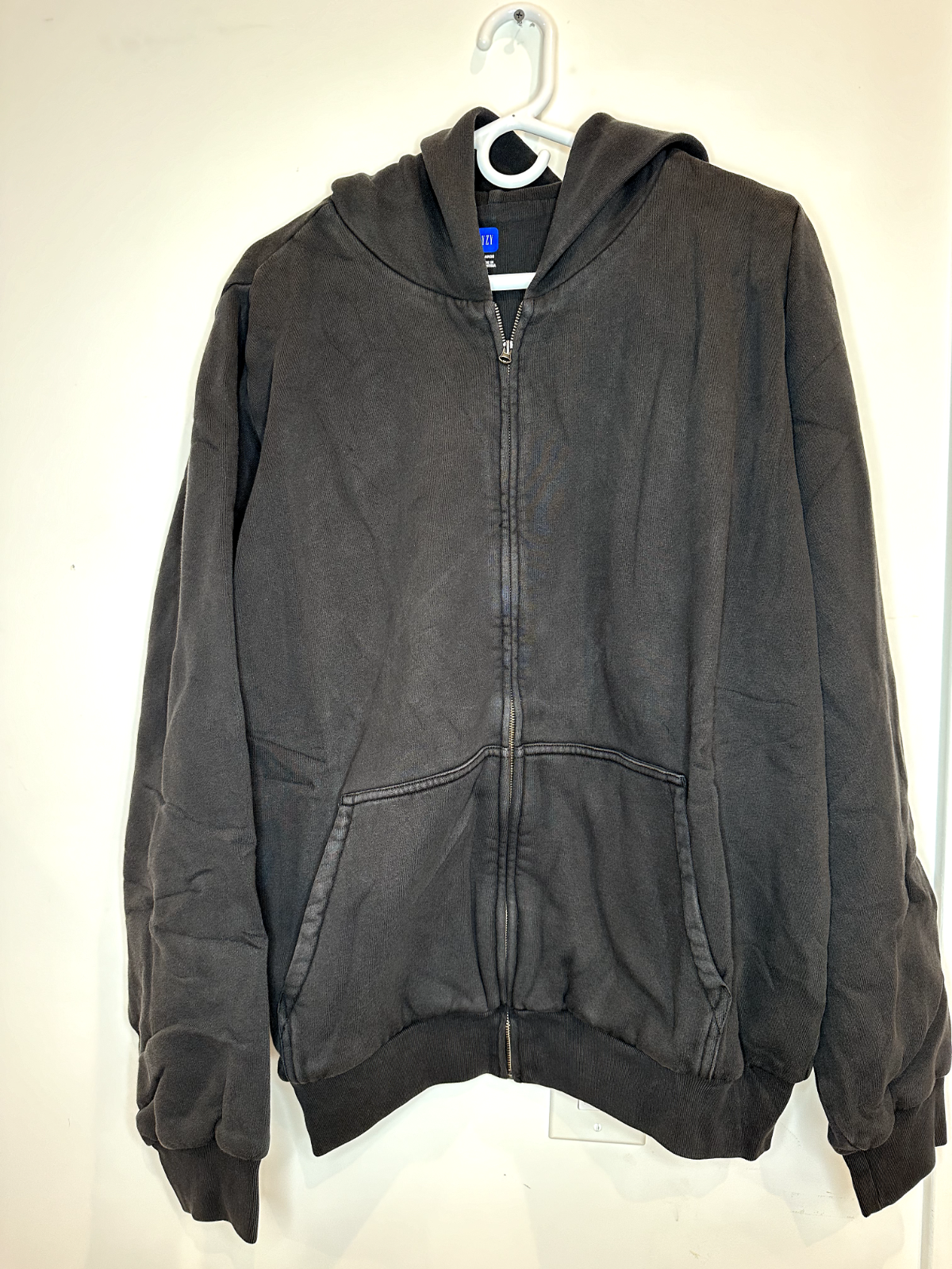 ぶー　yeezy gap zip up hoodie navy S Yeezy Gap Zip Up Navy | TikTok