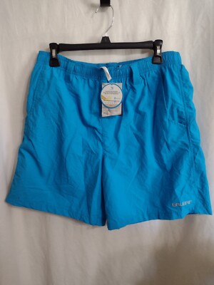 BALEAF MEN'S SWIM TRUNKS SIZE MED NWT COLOR BLUE (SEE MEASUREMENTS):B19-1
