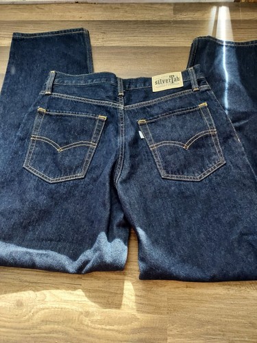 94年USA製 LEVI'S SILVER TAB BAGGY 34×30 Levis Silver Tab 94 Baggy Mens 29 X 31 Denim Jeans | eBay
