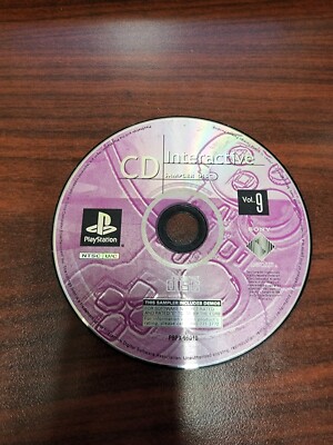 Interactive CD Sampler Disc Vol. Vol 9 (PS1) NO TRACKING - DISC ONLY #5248