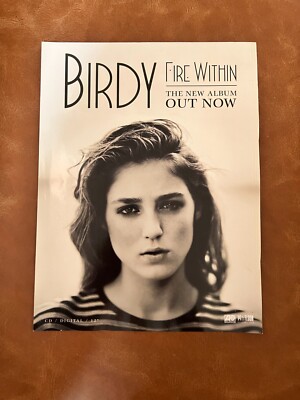 BIRDY FIRE WITHIN album advert | 2013 Q Magazine cutting