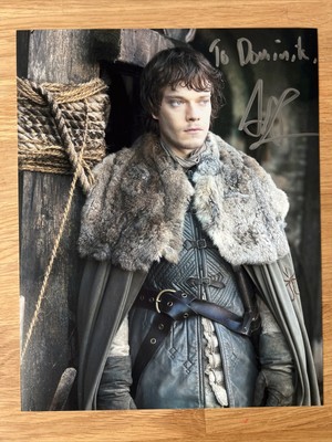 Alfie Allen original autograph Autogramm Game of Thrones