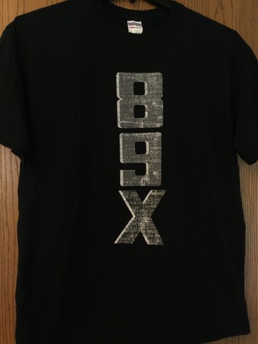 「新品」　DIESEL ロゴマフラー ブラック　y2k 89X - Detroit's Alternative Radio - Black Shirt - XL