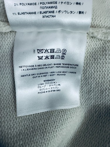 Pre-owned Givenchy $1585  Cold Shoulder Intarsia Wool Cashmere Blend Sweater White Red M