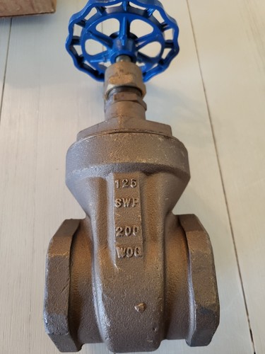 Nibco Full Port Brass Gate Valve 2-1/2" T-113 125 SWP 200 SWP