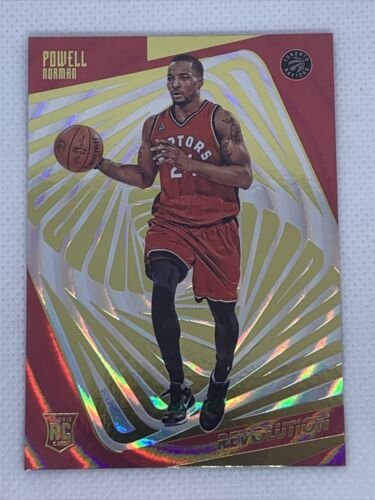2015-16 Panini Revolution Norman Powell Rookie Card RC #119 Raptors. rookie card picture