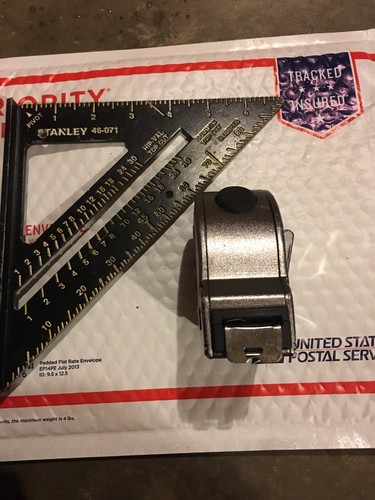Snap On 25 Ft Tape Measure TPMA25 And Stanley 46-071 Both Are Used