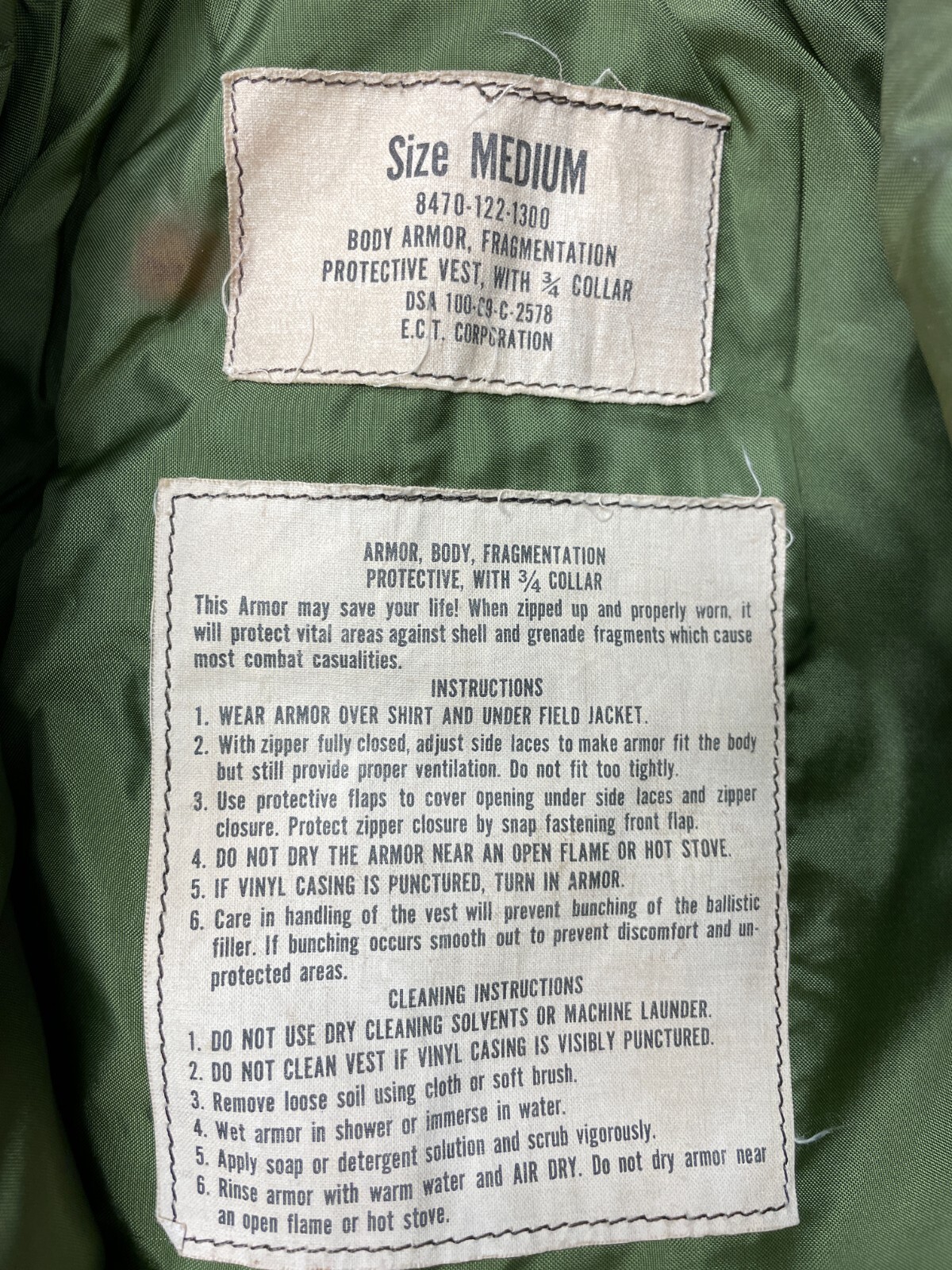 ✮激レア U.S. ARMY MARK 2 VEST 米軍放出品 1962年✮の通販