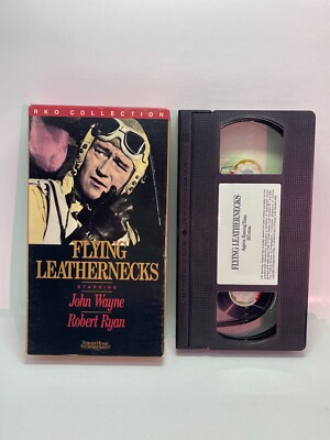 Flying Leathernecks VHS 1951 John Wayne Presented By Howard Hughes 1988 Release