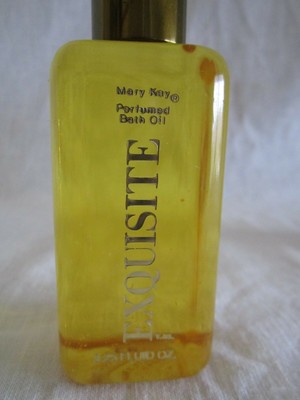 Mary Kay EXQUISITE  Bath Oil 3.25 fl New In Original Box NOS