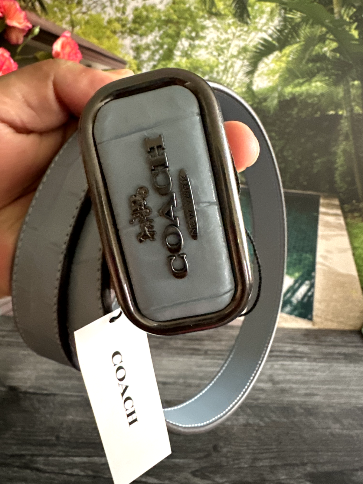 COACH Signature Buckle Cut To Size Reversible Morgan Belt, 25 Mm | eBay COACH Signature Buckle Cut To Size Reversible Morgan Belt, 25 Mm | eBay