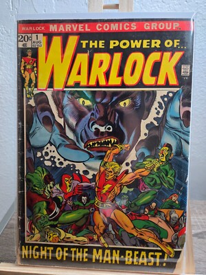 The Power of... Warlock Vol 1 #1 (Aug 1972) -KEY- Origins of Adams Warlock