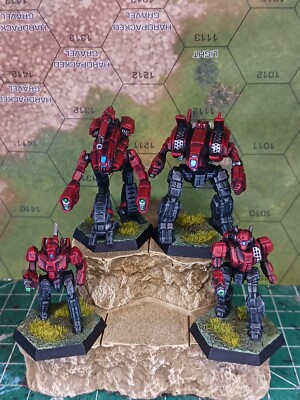 Catalyst Game Labs BattleTech Inner Sphere Command Lance House Kurita Painted