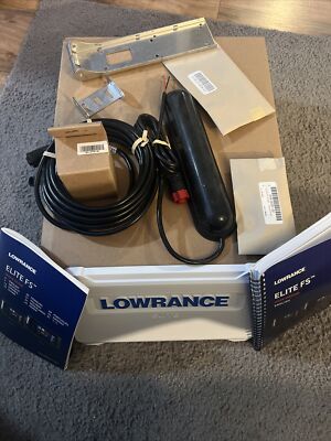 Lowrance Simrad Active Imaging 3-IN-1 Transducer, Elite FS 9 Sunshade and Parts