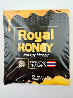 Royal Honey Energy Honey 10 Sachets je 15g Original Thailand Honig