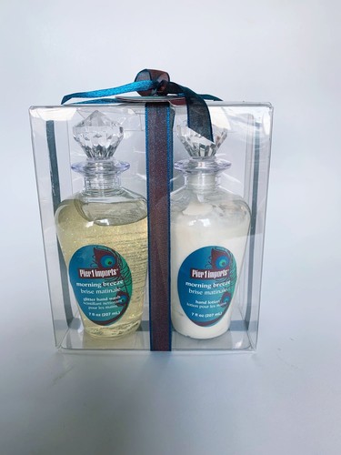 Pier 1 Imports Retired Morning Breeze Hand Soap & Lotion Gift ...