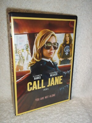 Call Jane (DVD, 2022) Elizabeth Banks Sigourney Weaver drama comedy FP