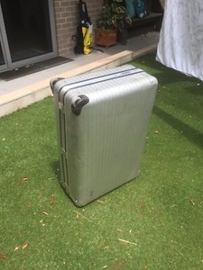 vintage rimowa suitcase