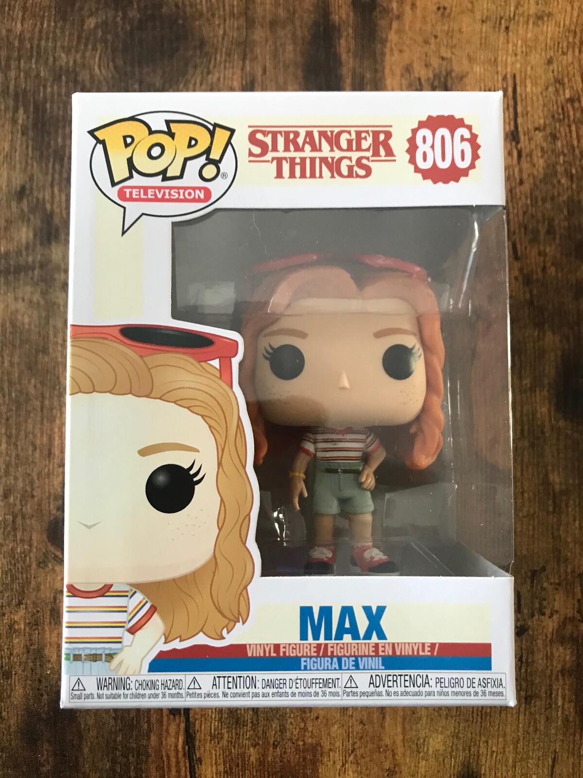Funko POP, Stranger Things, Max, Mall Outfit, #806, AUTHENTIC, NEW