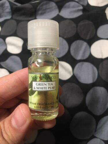 Slatkin & Co Green Tea & White Pear Home Fragrance Oil 0.33oz