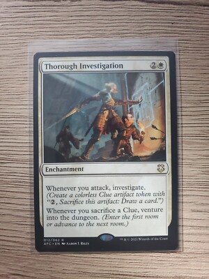 Thorough Investigation- Adventures in the Forgotten Realm- Near Mint- Never Used