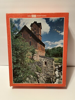 SEALED VINTAGE WHITMAN CROWN GUILD JIGSAW PUZZLE 1000 PIECES JERICHO, VERMONT