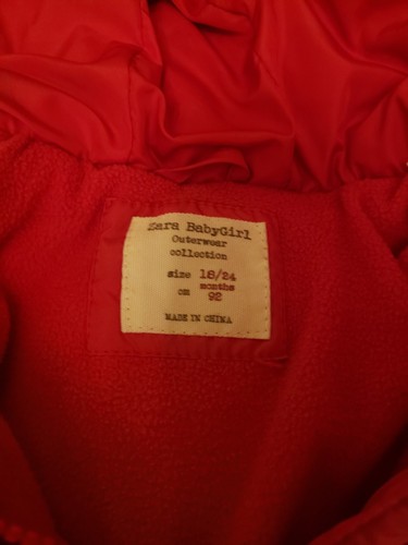 Zara Baby Girl Jacket 18-24 Months