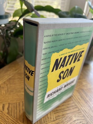 NATIVE SON By Richard Wright First Edition Facsimile- Hardcover with slipcase
