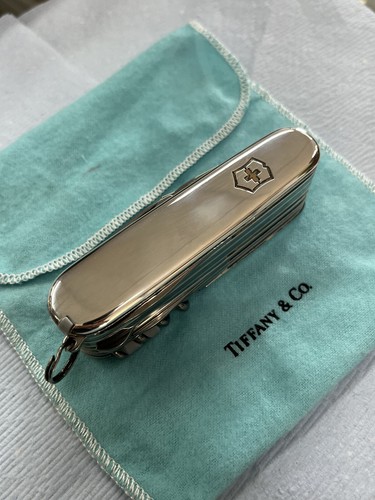 Rare Tiffany Co Victorinox Swiss Army Knife Sterling .925
