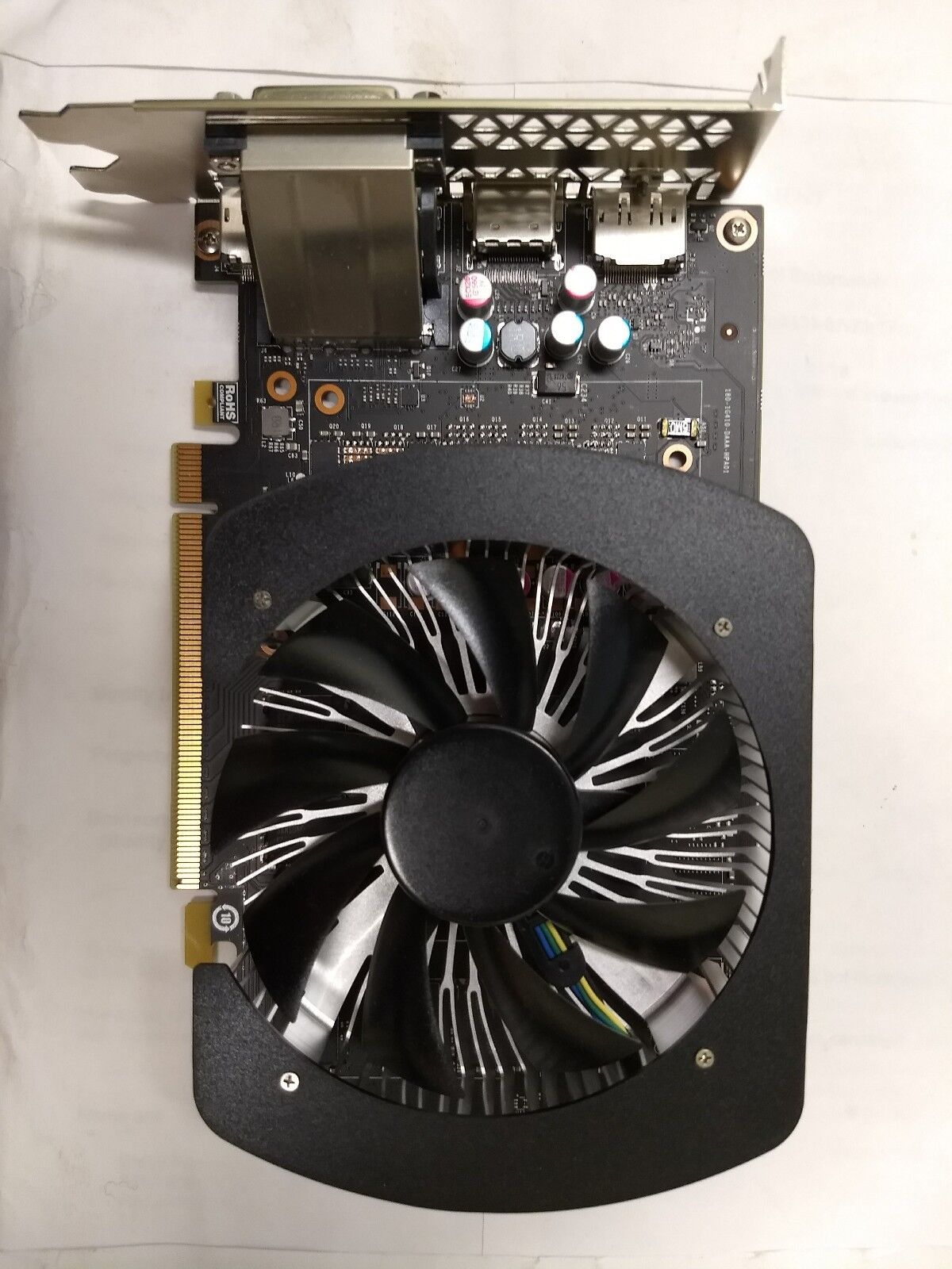 Genuine HP NVIDIA Geforce GTX 1060 3GB GDDR5 - P/N 909616-001 Genuine HP NVIDIA Geforce GTX 1060 3GB GDDR5 - P/N 909616-001