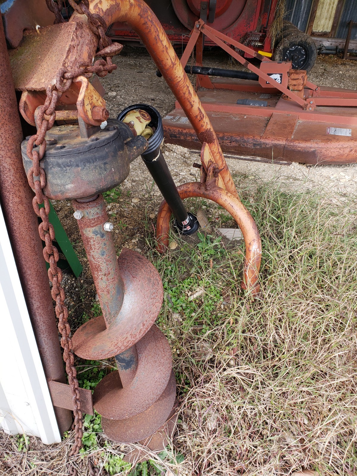Continental Post Hole Digger. Used, good working condition.