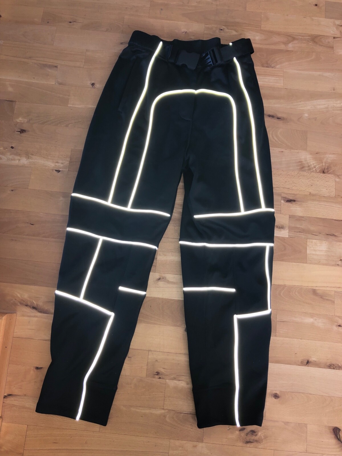 NIKE X AMBUSH REFLECTIVE PANTS BLACK SIZE L YOON GYAKUSOU | eBay