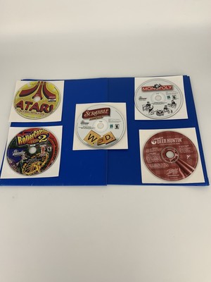  Rollercoaster Tycoon2~Atari 80 ~Monopoly~Deer Huntin~Scrabble computer games