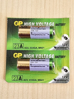 20x BATTERIA DURACELL Mn21, A23, Lr23a, Lrv08, Gp23a - 12v 33mah - Foto 2
