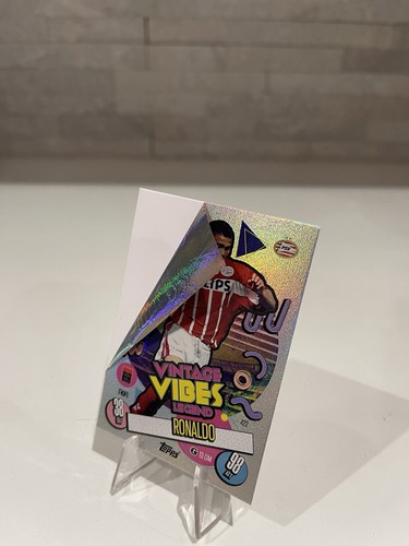 Match Attax 2025 24/25 Ronaldo Nazario PSV Error Vintage Vibes