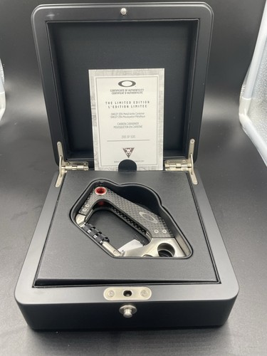 Oakley 2014 Metalworks Carbon Fiber Carabiner Limited