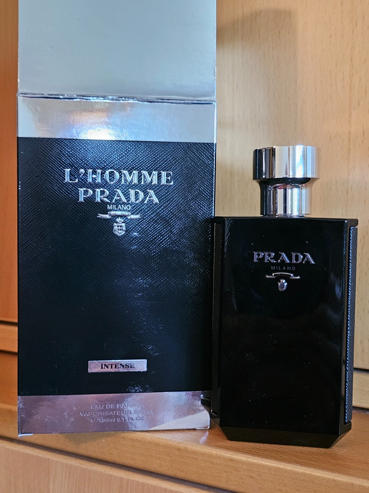 最終　新品未使用未開封　PRADA L'Homme Intense 150ml Prada L'homme Intense Eau de Parfum - Authentic Luxury