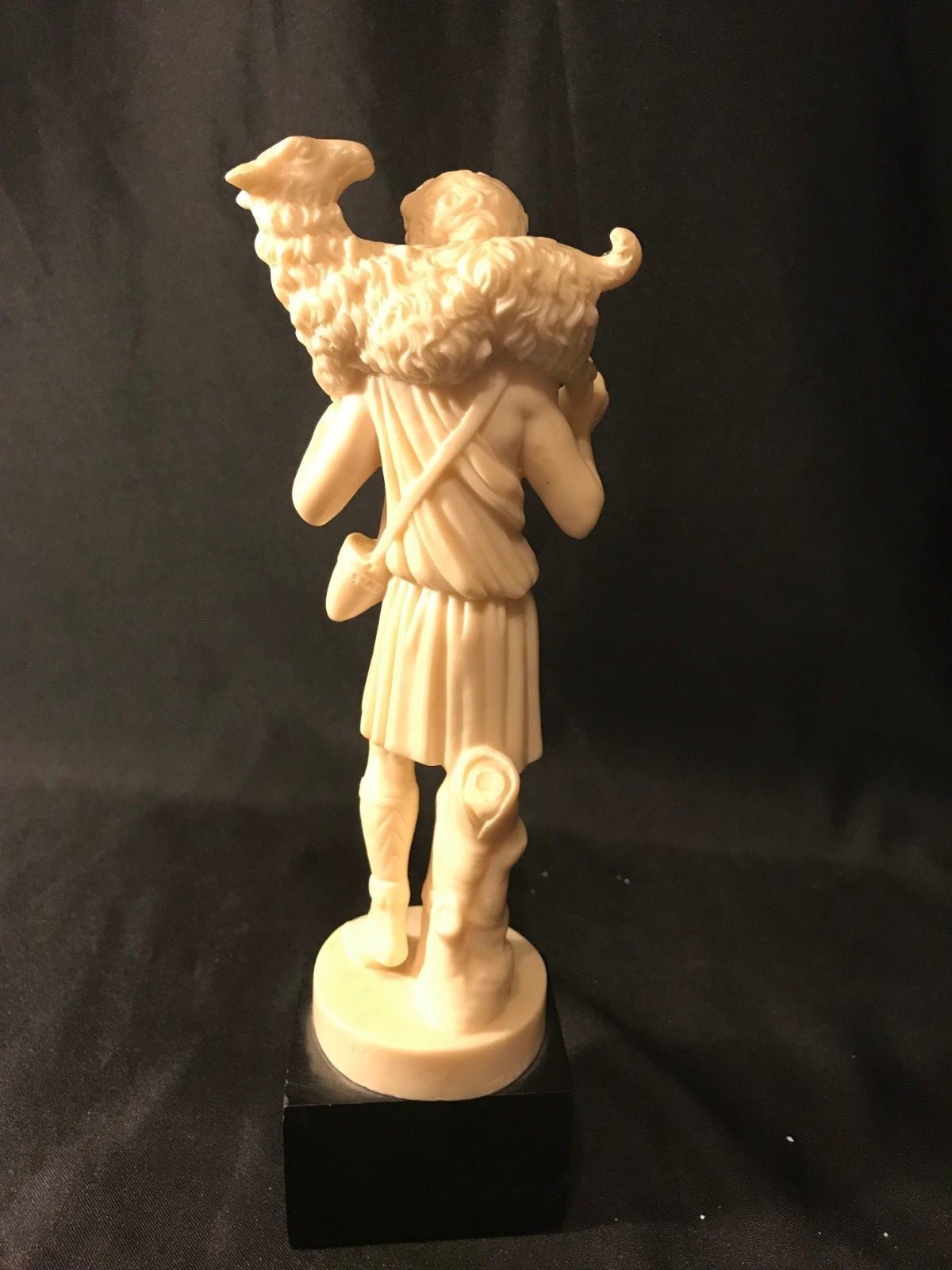 A. Santini Classic Figure Italy 'The Good Shepard' Statue Made in Italy