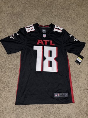 Nike Atlanta Falcons Mens Calvin Ridley Black Game Jersey Size Small NWT $130