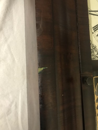 AMAZING 1860s ANTIQUE WATERBURY NY WEIGHT DRIVEN OG OGEE WALL CLOCK 26” Works RP