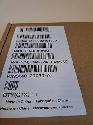 Alimentation hotplug pour cisco meraki MS320 MS350