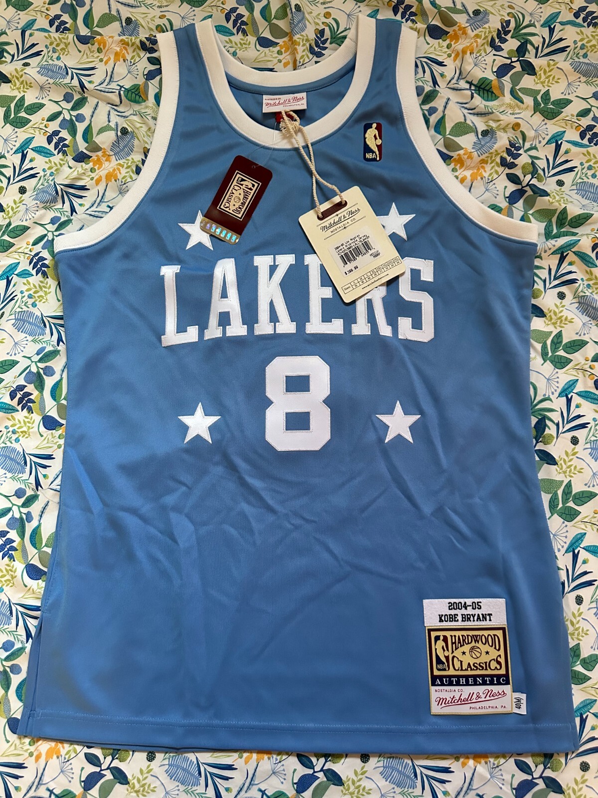 kobe bryant blue 8 jersey